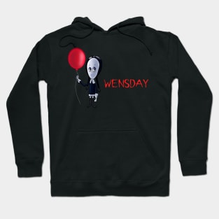 Usually there’s a murderous clown attached to the end of these?🤡🎈 Hoodie